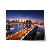 Plakát Most v New Yorku: 120x80 cm