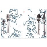 Prostírání Modré lístky: 40x30cm