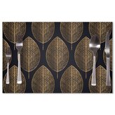 Prostírání Zlaté listy: 40x30cm