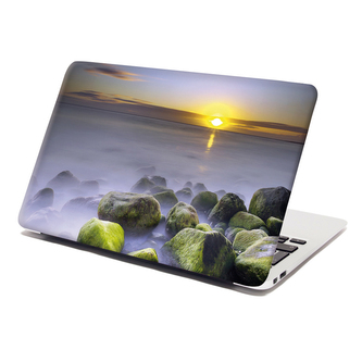 Samolepka na notebook Kameny v jezeře: 29x20 cm