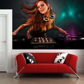 Tapeta DJka: 208x125 cm Tapeta DJka: 208x125 cm