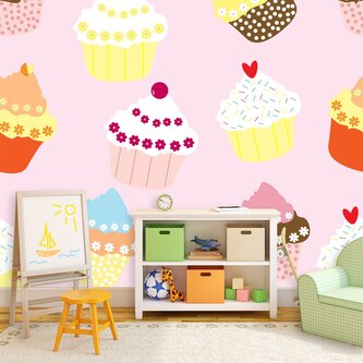 Tapeta Muffiny: 336x220 cm
