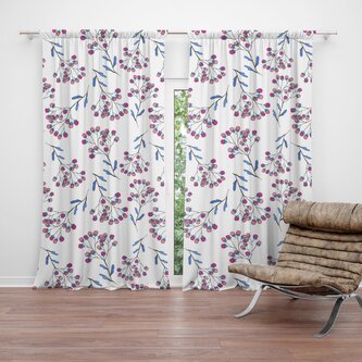 Závěs Jeřabiny: 2ks 140x250cm