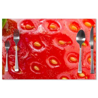 Prostírání Detail jahody: 40x30cm