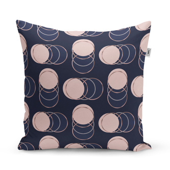 Polštář Kruhy a puntíky: 50x50 cm