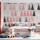 Tapeta Tříbarevné jehlany: 125x75 cm