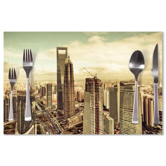 Prostírání Mrakodrapy 4: 40x30cm