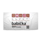 Ručník Babička: 70x140 cm