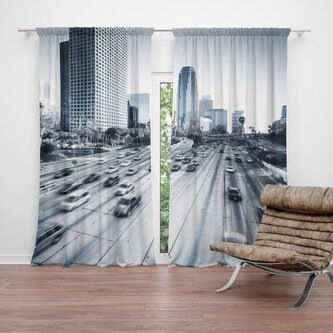 Závěs Městská silnice: 2ks 140x250cm Závěs Městská silnice: 2ks 140x250cm