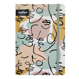 CoolPack poznámkový blok Art Deco, A5, 80 listů, linkovaný