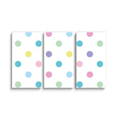 Obraz - 3-dílný Puntík vedle puntíku: 120x80 cm