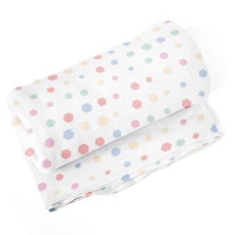 Deka Různě barevné puntíky: 190x140 cm