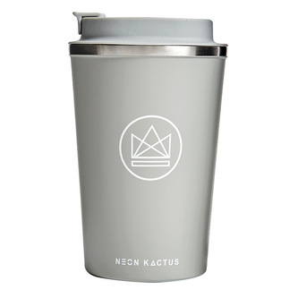 Designový termohrnek, 380ml, Neon Kactus, šedý Designový termohrnek, 380ml, Neon Kactus, šedý