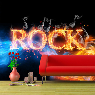 Tapeta Rock: 125x75 cm