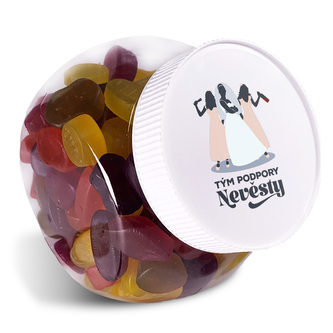 Gumové bonbóny Tým podpory nevěsty: 1 litr