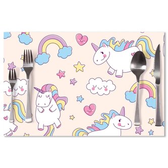 Prostírání Jednorožci: 40x30cm