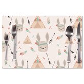 Prostírání Zajíček indián: 40x30cm