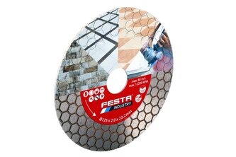 Kotouč diamantový FESTA INDUSTRY řezný 115x1.8x22.2mm