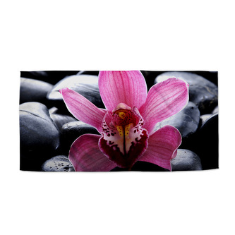 Ručník Růžová orchidea: 70x140 cm Ručník Růžová orchidea: 70x140 cm