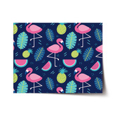 Plakát Růžoví plameňáci: 120x80 cm