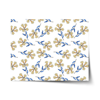 Plakát Žluté kvítí: 120x80 cm