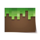 Plakát Green Blocks 2: 120x80 cm