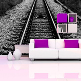 Tapeta Koleje: 125x75 cm