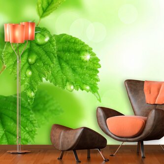 Tapeta Listy 2: 336x220 cm