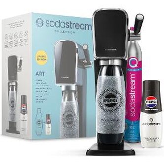 Výrobník sody SODASTREAM ART Black Pepsi Zero Megapack