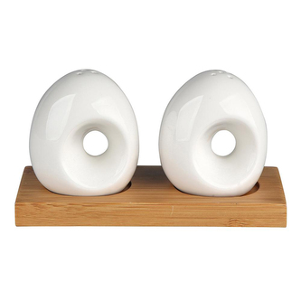 REGULAR SOLNIČKA A PEPŘENKA NA BAMBUSOVÉM PODSTAVCI