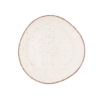 ORGANIC SAND DEZERTNÍ TALÍŘ 19.5CM PORCELÁNOVÝ