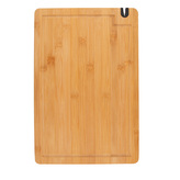 BAMBUSOVÉ KUCHYŇSKÉ PRKÉNKO S BROUSKEM 37.5X25.5X1.5CM