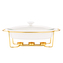 REGULAR OVÁLNÁ ZAPÉKACÍ MÍSA 1.4L NA ZLATÉM OHŘÍVAČI