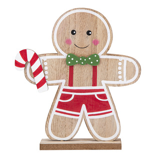 DŘEVĚNÁ SOŠKA PERNÍČEK 15.5X4X18CM DEK. A