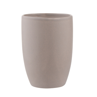 HRNEK NA KARTÁČEK NA ZUBY DOLOMIT 7.5X7.5X10.5CM BEŽECKÝ (KOUPELNA)