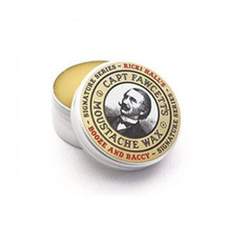 Captain Fawcett Vosk na knír Ricki Hall`s Booze & Baccy (Moustache Wax) 15 ml man