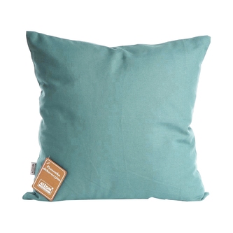 DEKORATIVNÍ POVLAK NA POLŠTÁŘ 40X40CM TYRKYS
