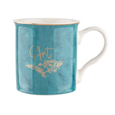 PROSTÝ PORCELANOVÝ HRNEK NBC 250ML DEKOR ART