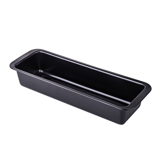 FORMA PLECH NA PEČENÍ S VZORY 350X110 NEPŘILNAVÁ ČERNÁ (990-52)