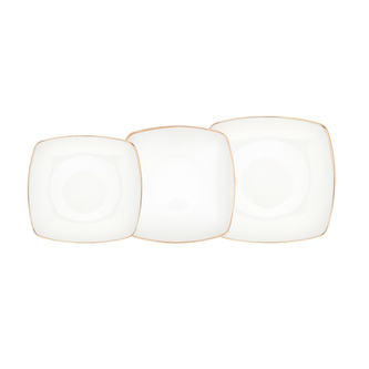 MARIAPAULA MODERNA HRANATÝ GOLD JÍDELNÍ SET 6/18