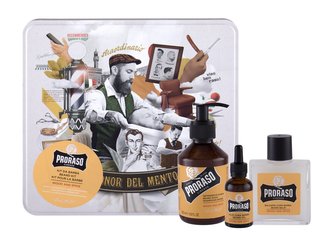Proraso Klasická dárková sada přípravků na plnovous s vůní dřeva a koření Wood & Spice man
