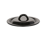 POKLICE SMALTOVANÁ 20CM ČERNÁ