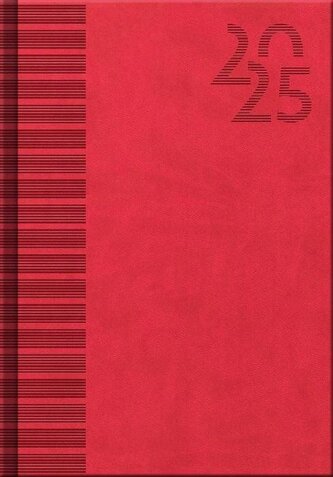 Diář 2025 Vivella Red, denní A5