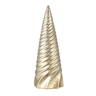 PORCELANOVÁ SOŠKA STROMEČEK 8X7.5X14CM ZLATÁ