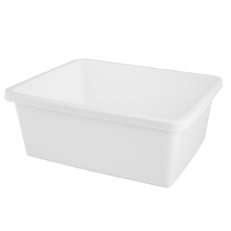 MISKA OBDÉLNIKOVÁ 37.5X30.5CM 11L BÍLÁ