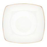 MARIAPAULA MODERNA ČTVERCOVÝ GOLD MĚLKÝ TALÍŘ 25CM