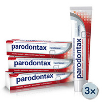 Parodontax Zubní pasta s bělicím účinkem Whitening Tripack 3 x 75 ml unisex