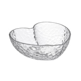 Salátová mísa sklo srdce 11,8x4,7cm