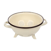 SMALTOVANÝ CEDNÍK 22.5CM KRÉM