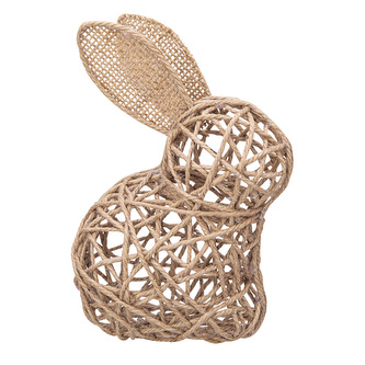 JUTOVÝ ZAJÍČEK 9X8X15CM